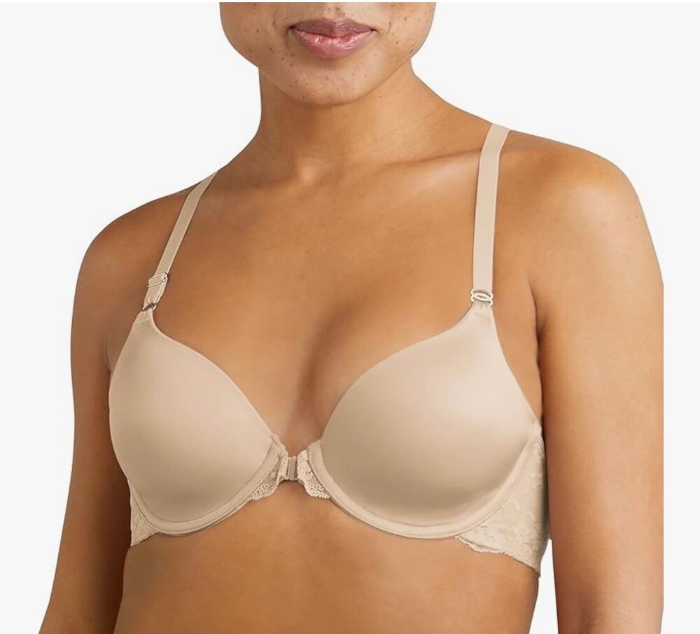 Maidenform Bra Racerback Lightly Padded Cups, Nude, Size 36D, NWT